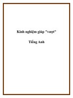 Kinh nghiệm giúp 