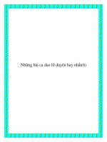 Những bài ca dao đề tài chồng muộn ppt