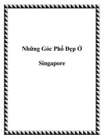 Những Góc Phố Đẹp Ở Singapore potx