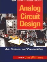 Analog circuit design