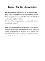 Tranh - độc đáo nhờ cách treo docx