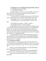 Ảnh hưởng của các yếu tố,điều kiện ngoại cảnh đến vi sinh vật