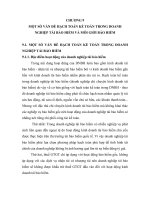 giáo trình môn kế toán bảo hiểm - chương 9: Hạch toán kế toán trong doanh nghiệp bảo hiểm