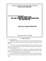 SKKN Phương pháp giải các bài toán liên quan đến đồ thị hàm số