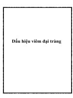 Dấu hiệu viêm đại tràng pdf