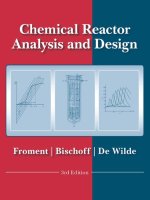 chemical reactor analysis and design