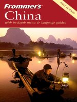 frommer''s china (hungry minds inc,u.s.,2004)
