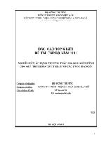 Nghiên cứu áp dụng phương pháp gia keo kiềm tính cho quá trình sản xuất giấy và các tông bao gói