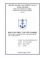 khu quản lý giao thông đô thị số 1, thành phố hồ chí minh