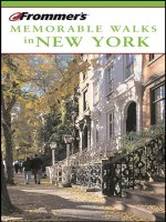 frommer''s memorable walks in new york (wiley,2003)