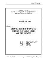 LUẬN VĂN CÔNG NGHỆ ĐIỆN TỬ ĐIỀU KHIỂN PID ĐỘNG CƠ KHÔNG ĐỒNG BỘ 3 PHA VỚI PIC 18F4520