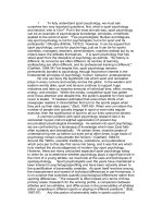 the effect sports psychology has on a young athlete