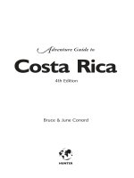 adventure guide to costa rica (hunter travel guides) (hunter publishing,2002)
