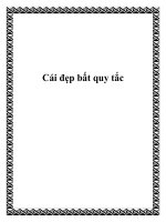 Cái đẹp bất quy tắc pot