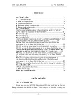 một số biện pháp quản lý và sử dụng thiết bị dạy học, nhằm đổi mới phương pháp dạy học ở trường thpt phù lưu – tỉnh tuyên quang