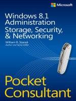 mp windows 8.1 administration pocket consultant storage security and networking feb.2014