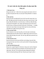 18 cách nấu ăn cho đơn giản cho phụ nam lấy lòng vợ doc