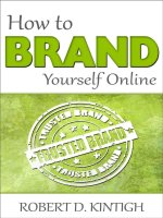 How to Brand Yourself Online pot