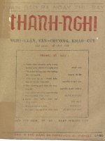 tạp chí thanh nghị số (106)