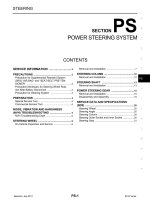 HỆ THỐNG TRỢ LỰC LÁI TRÊN NISSAN VERSA HATCH BACK ĐỜI 2012