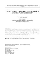 VanBuuren auditqualitypartnereffect   luận án tiến sỹ của tác giã nước ngoài liên quan đến đề tài về kiểm toán