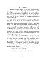 xây dựng đề án đảm bảo an toàn vệ sinh thực phẩm trong hoạt động sản xuất tại nhà hàng trong khách sạn