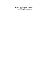 wiley web application design and implementation, apache 2 php5 mysql javascript and linux-unix (2007) (scan, ocr)