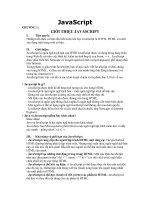 Tài liệu javascript tiếng việt