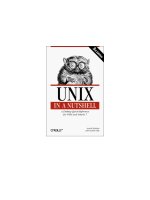 unix in a nutshell 3rd ed 1999