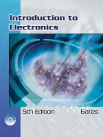 introduction to electronics 5th - gates