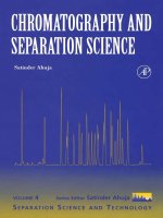 ahuja - chromatography and separation science (elsevier, 2003)
