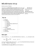 biến đổi fourier rời rạc