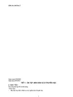 Giáo án bồi dưỡng sinh 9 tham khảo theo chuẩn kiến thức kỹ năng