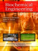 biochemical engineering biotechnology in agriculture industry and medicine