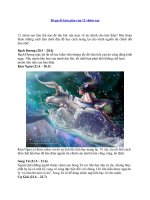 Bí quyết làm giàu của 12 chòm sao