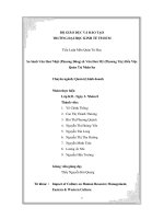 So Sánh Văn Hoá Nhật (Phương Đông) và Văn Hoá Mỹ (Phương Tây) Đến Việc Quản Trị Nhân Sự