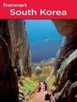 frommer's south korea travel guide