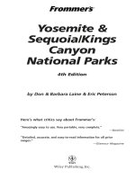 frommer''s yosemite and sequoia kings canyon national parks (wiley,2004)