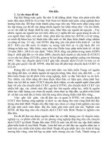 Quản lý đào tạo nhân lực đáp ứng nhu cầu chuyển dịch cơ cấu kinh tế tỉnh Bình Thuận đến năm 2020