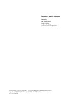 integrated chemical processes synthesis operation analysis and control