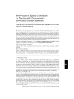 The Impact of Spatial Correlationon Routing with Compressionin Wireless Sensor Networks