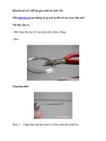 Khuyên tai ear cuff ôm gọn vành tai xinh xắn ppt