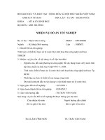 Tính toán thiết kế trạm xử ký nước thải trung tâm công nghệ sinh học quận 12 Thành phố Hồ Chí Minh công suất 600m3/ngày.đêm