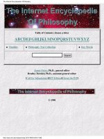 encyclopedia of philosophy