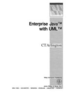 wiley - enterprise java with uml
