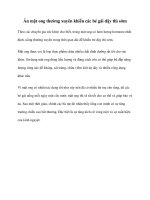 Ăn mật ong thường xuyên khiến các bé gái dậy thì sớm potx