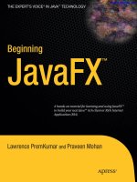 beginning javafx platform