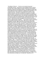 effects of divorce on children