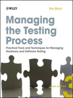 managing the testing process, 3rd edition