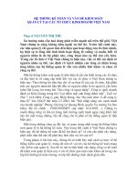 HỆ THỐNG KẾ TOÁN VÀ VẤN ĐỀ KIỂM SOÁT QUẢN LÝ TẠI CÁC TỔ CHỨC KINH DOANH VIỆT NAM pdf